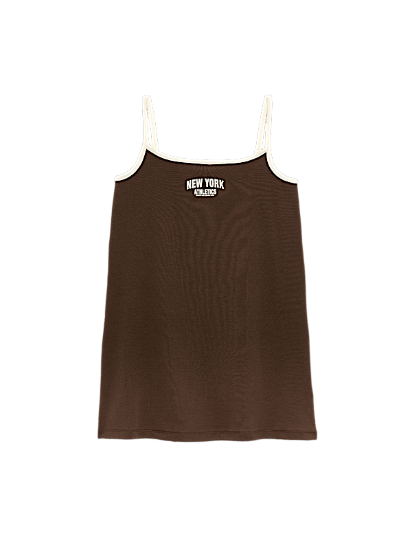 Strappy Cotton Rich Cami Dress (6-16 Yrs)