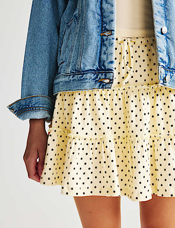 Cotton Rich Bardot Top and Skort Outfit (6-16 Yrs)