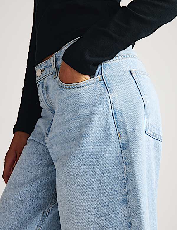 Denim Barrel Leg Jeans (6-16 Yrs) - HU