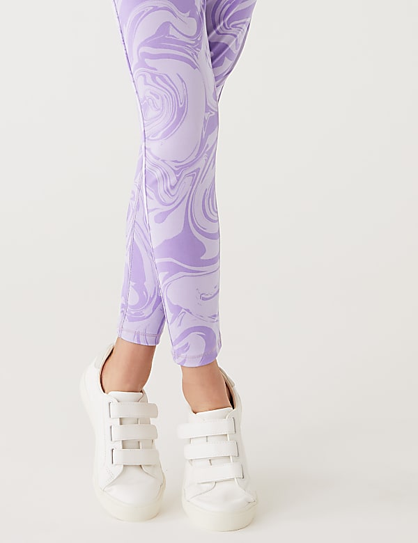 Marble Print Leggings (6-16 Yrs)