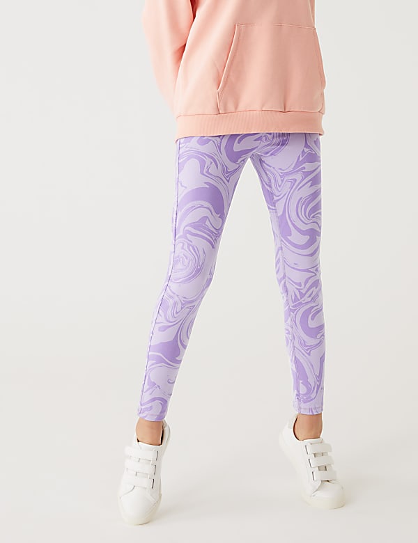 Marble Print Leggings (6-16 Yrs)