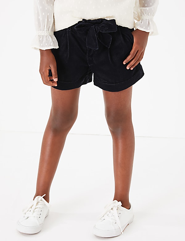 Velvet Shorts (3-16 Years)