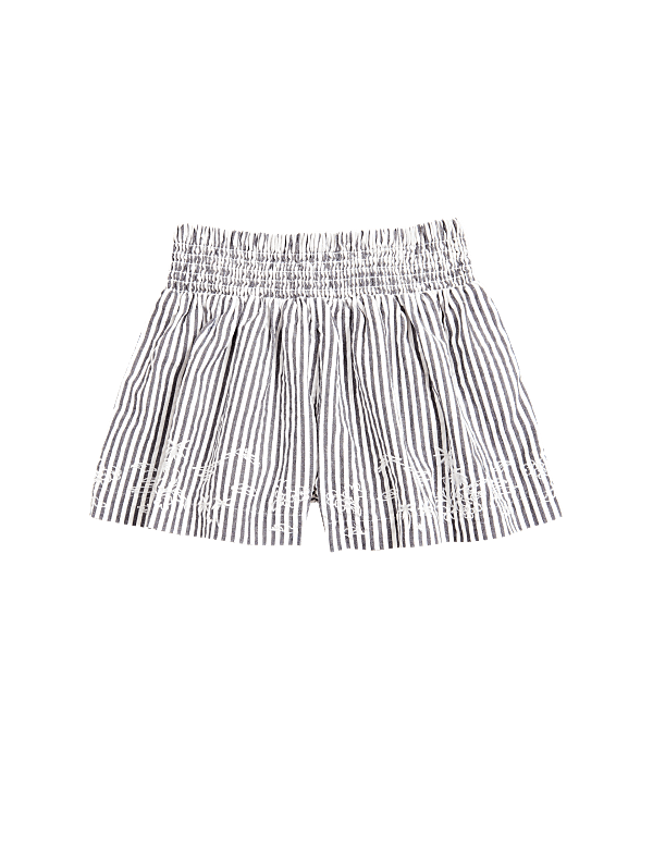 Pure Cotton Striped Shorts