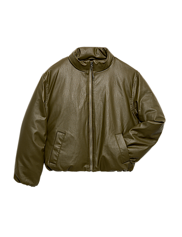 PU Puffer Jacket (6-16 Yrs)