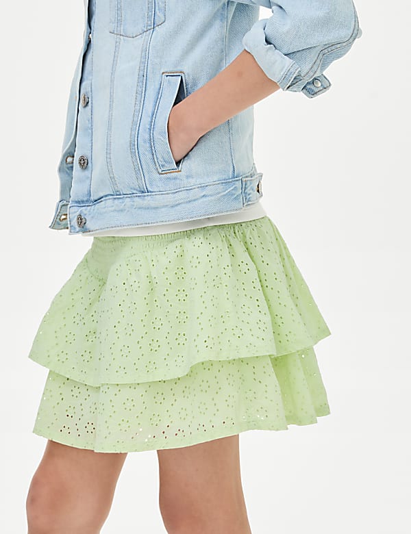 Rok Ra Ra Broderie Katun Murni (6-16 Thn) - ID