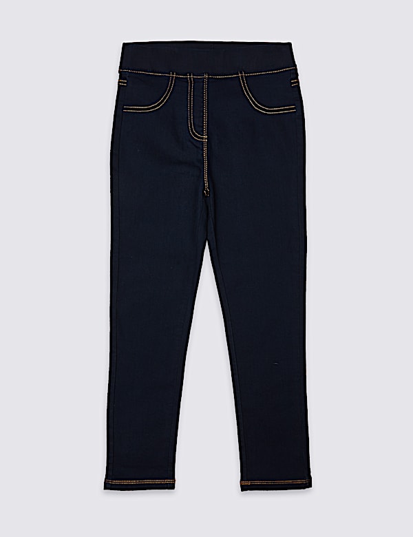 Jeggings adapt&eacute;s en coton (du 3 au 16 ans) - LU