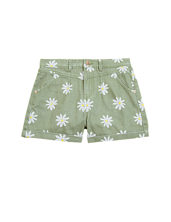 Denim Daisy Shorts (6-16 Yrs)