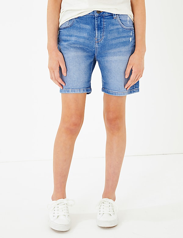 Cotton Denim Shorts (6-16 Yrs)