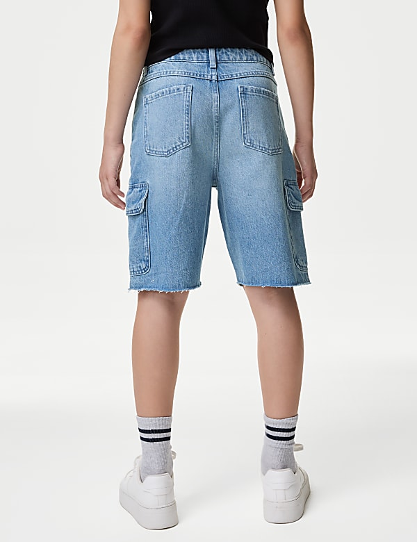 Denim Cargo Shorts (6-16 Yrs) - US
