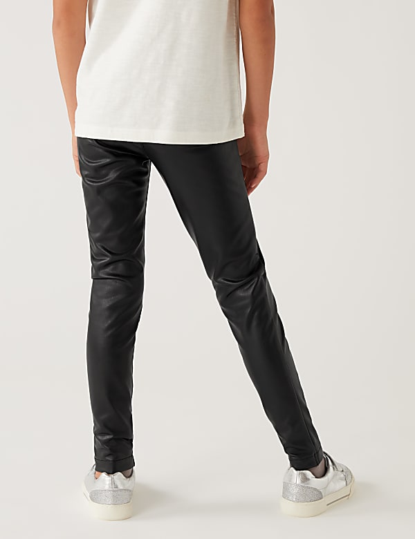 Faux Leather Leggings (6 - 16 Yrs)