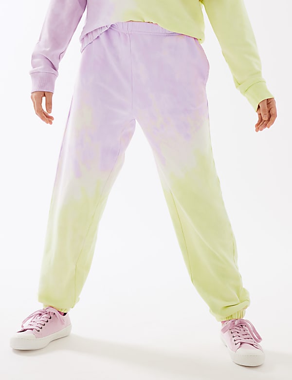 Cotton Rich Tie Dye Joggers (6-16 Yrs)