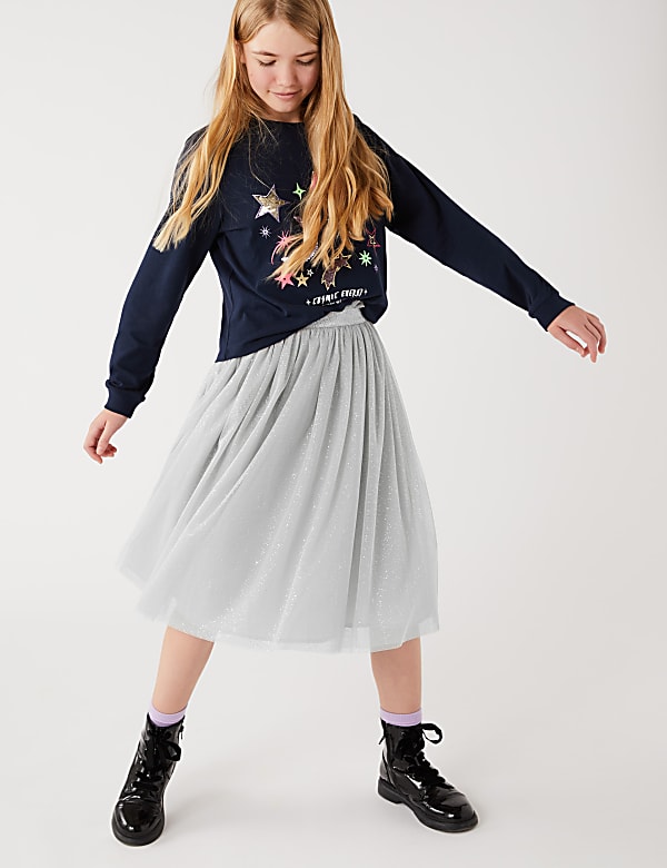 Buy Midi Tulle Tutu Skirt at Marks Spencer