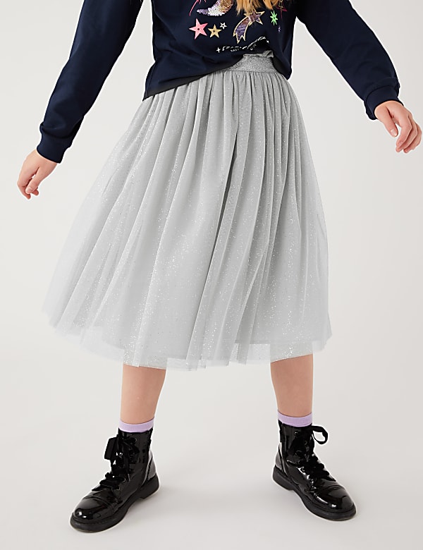 Midi Tulle Tutu Skirt