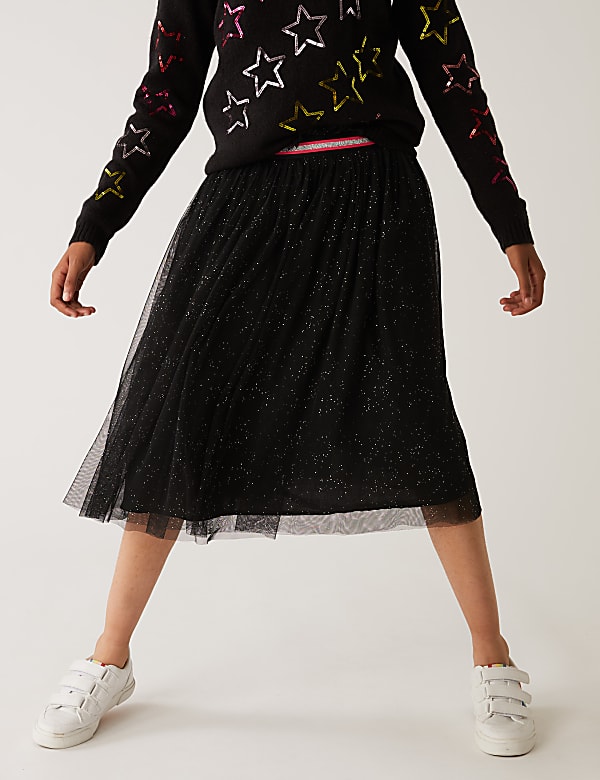 Midi Tulle Tutu Skirt
