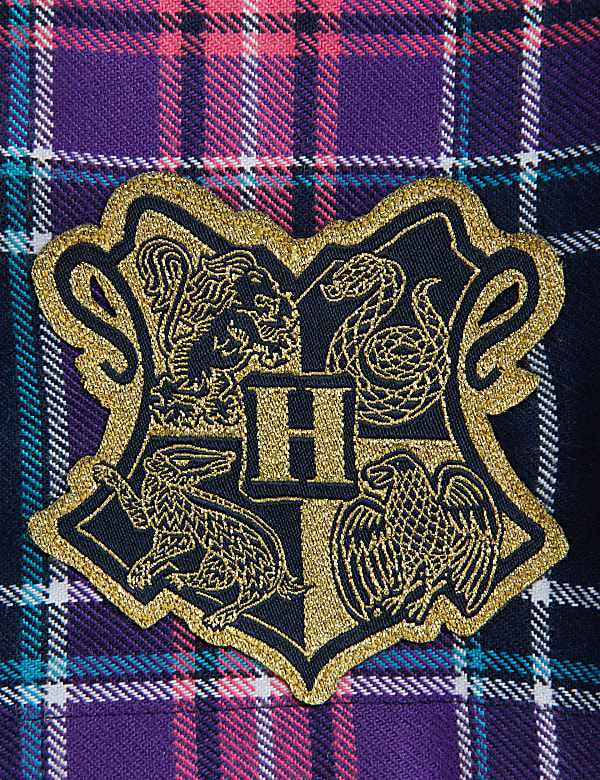 Harry Potter Cotton Rich Checked Skirt (2-16 Yrs)