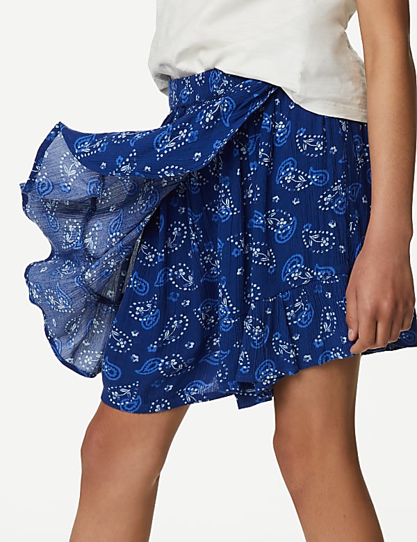 Batik Print Skort (6-16 Yrs)
