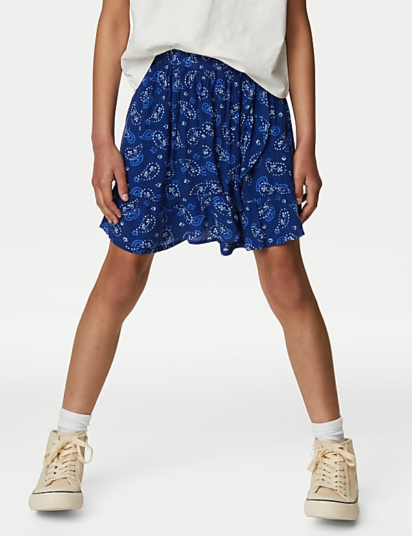 Batik Print Skort (6-16 Yrs)