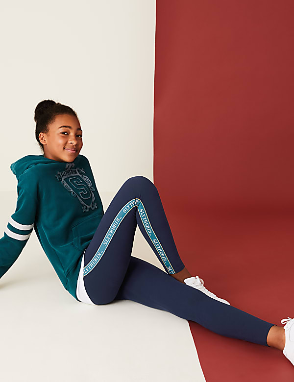 Buy Harry Potter Slytherin Leggings 2 16 Yrs at Marks Spencer