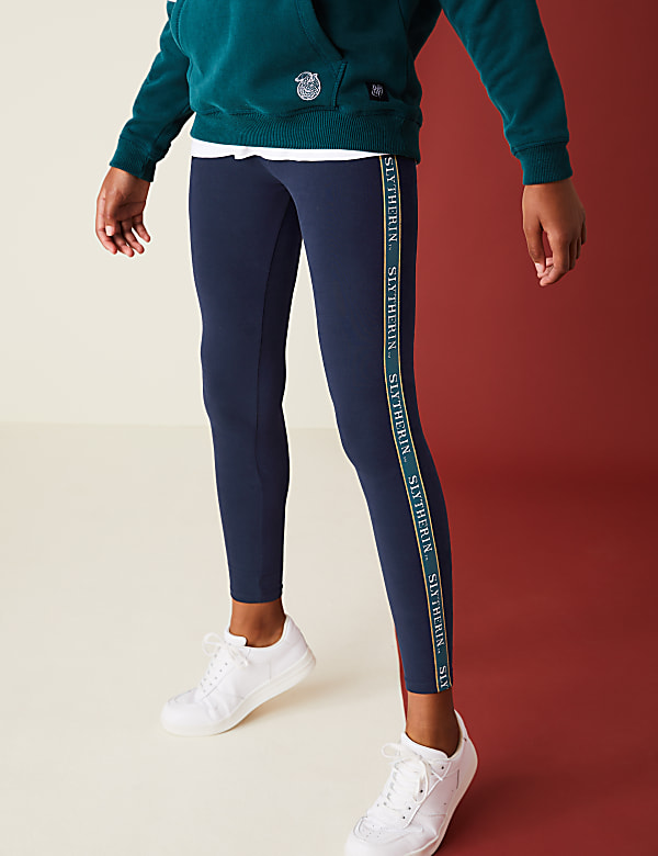 Buy Harry Potter Slytherin Leggings 2 16 Yrs at Marks Spencer
