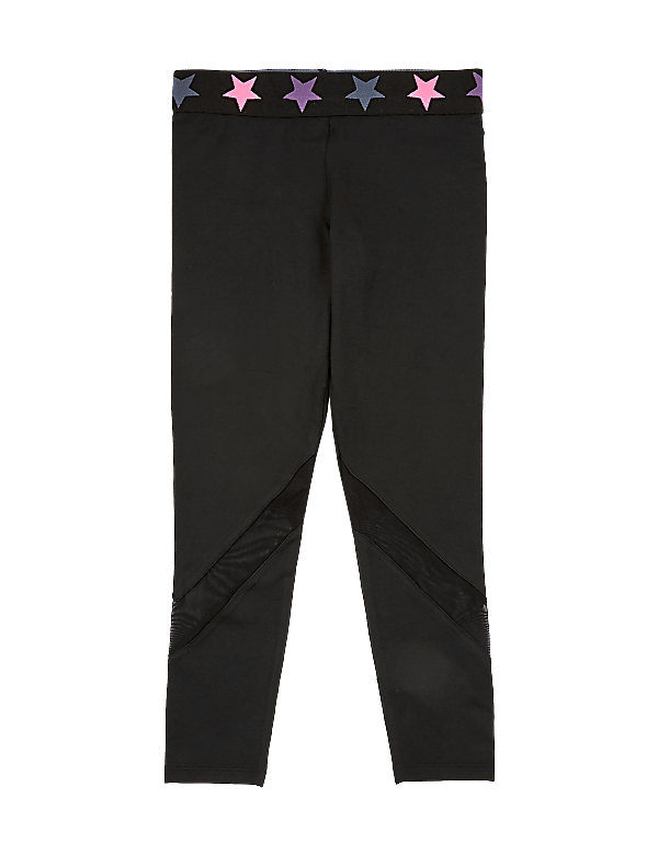 Mesh Panel Sports Leggings (6-16 Yrs)