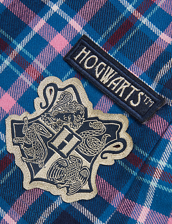 Cotton Blend Harry Potter™ Checked Skirt