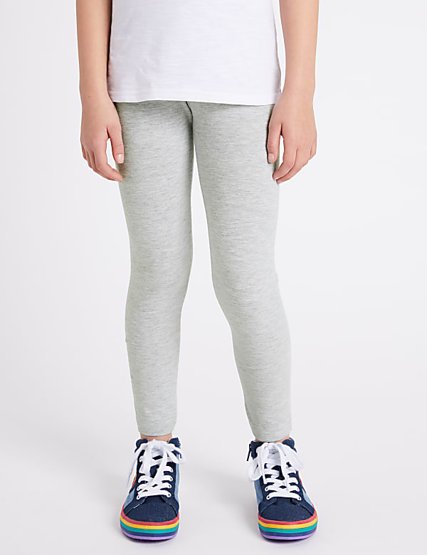 Grey Leggings with Stretch (3-16 Yrs)