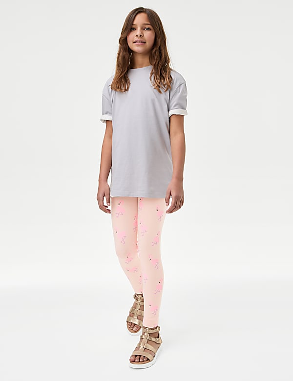 Cotton Rich Printed Leggings (6 – 16 Yrs)