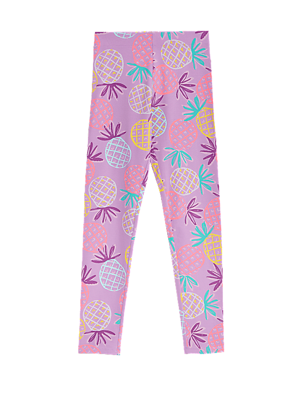 Cotton Rich Printed Leggings (6 – 16 Yrs)