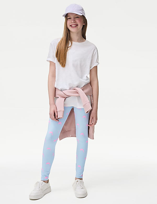 Cotton Rich Printed Leggings (6 – 16 Yrs)