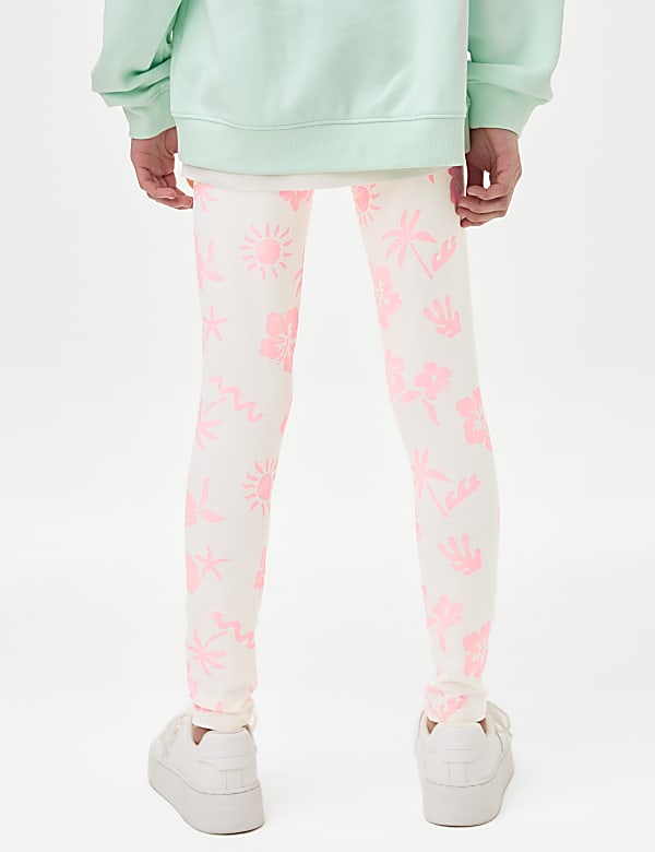 Cotton Rich Printed Leggings (6 – 16 Yrs)