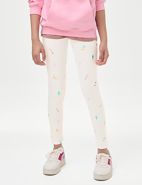 Cotton Rich Printed Leggings (6 – 16 Yrs)