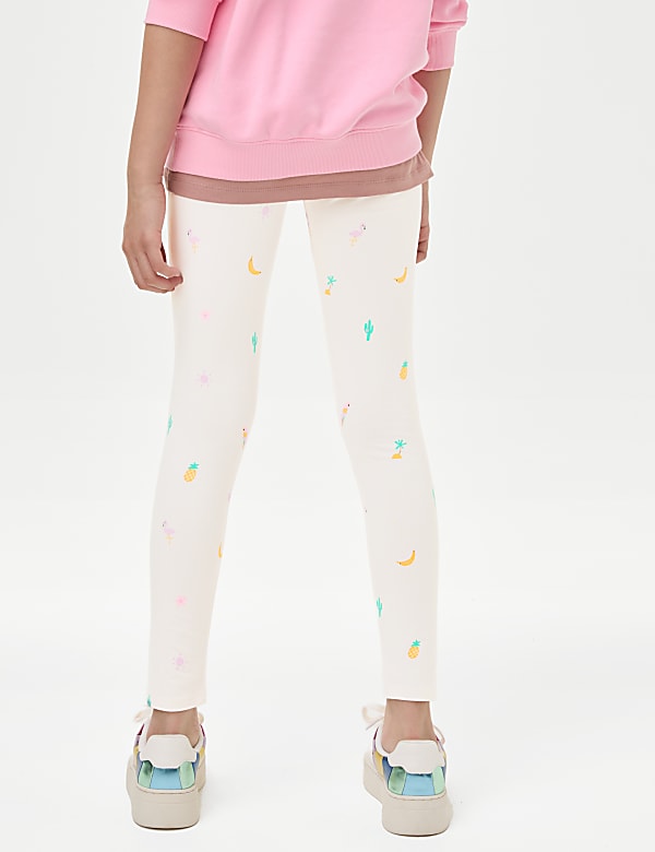 Cotton Rich Printed Leggings (6 – 16 Yrs)