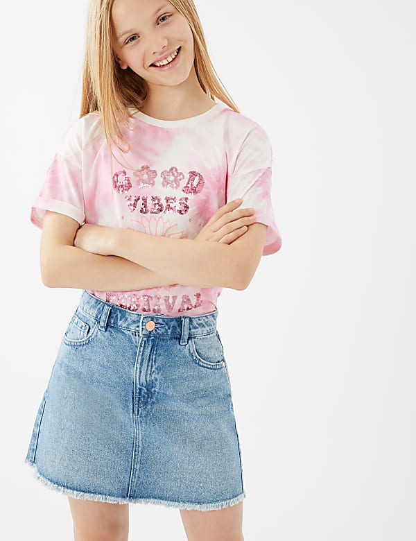 Denim Skirt (6-16 Yrs)