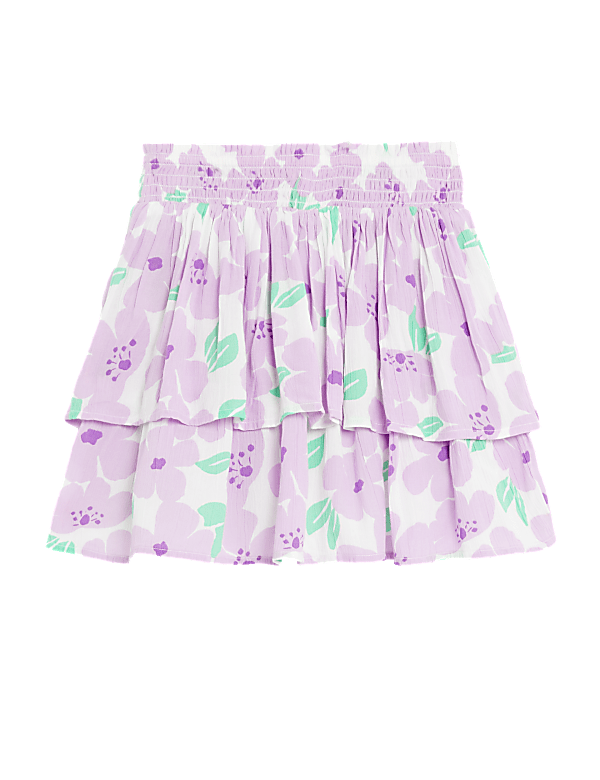 Floral Print Skirt