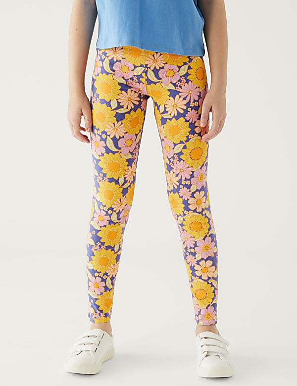 4pk Cotton Rich Leggings