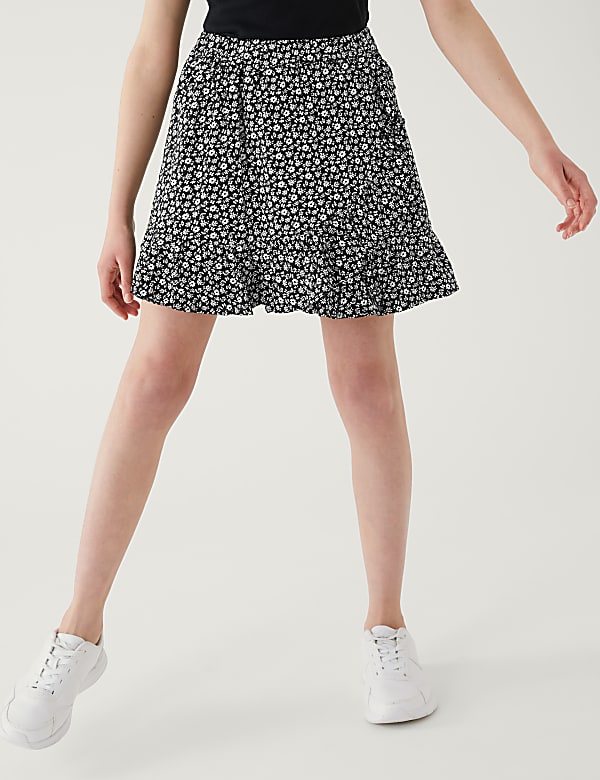 Floral Skort