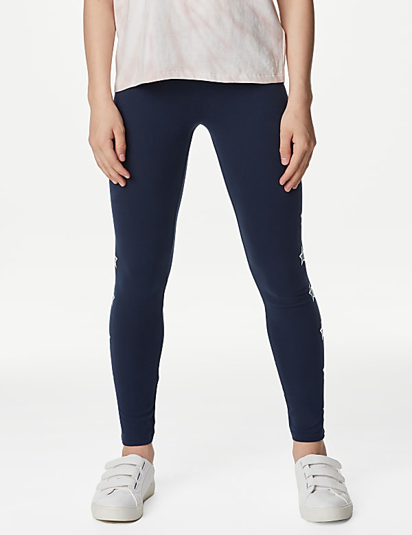 Cotton Rich Stars Leggings (6-16 Yrs)