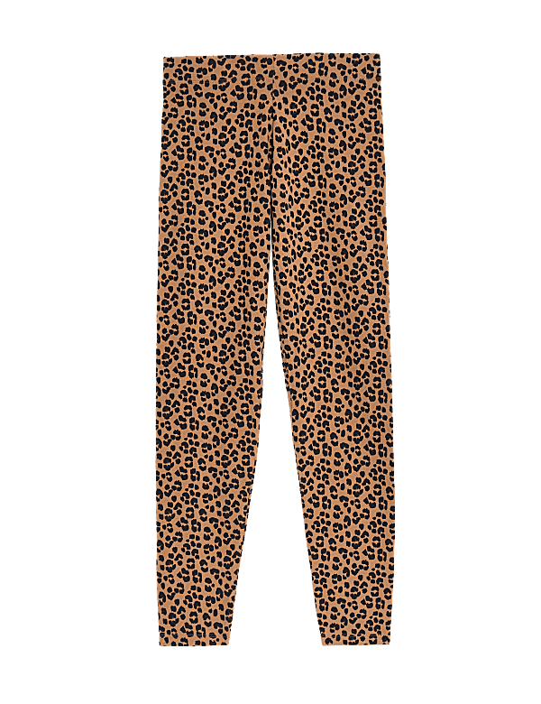 Cotton Rich Animal Print Leggings (6-16 Yrs)
