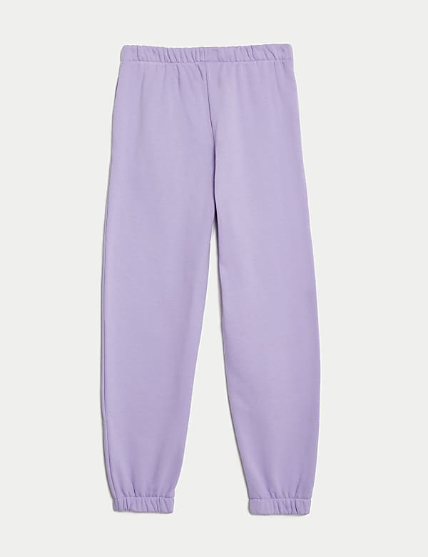 Cotton Rich Plain Joggers (6-16 Yrs)