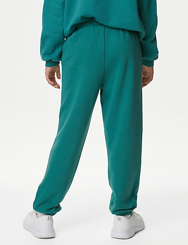 Cotton Rich Plain Joggers (6-16 Yrs)