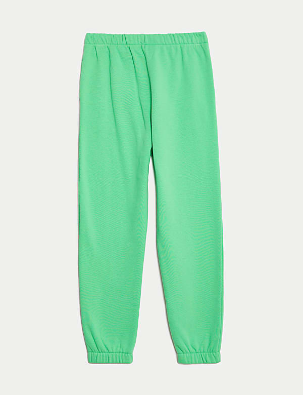 Cotton Rich Plain Joggers (6-16 Yrs)