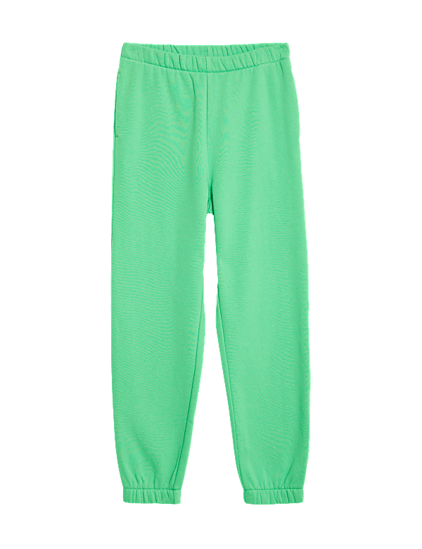 Cotton Rich Plain Joggers (6-16 Yrs)