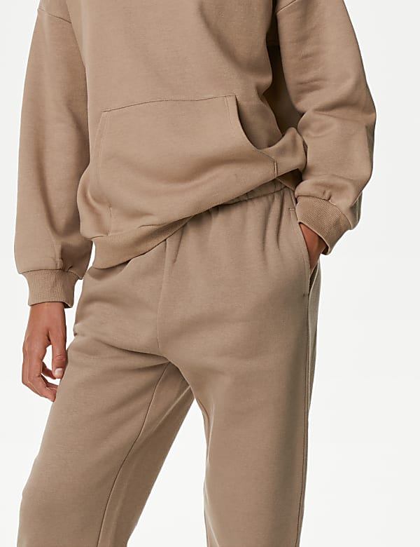 Cotton Rich Plain Joggers (6-16 Yrs)