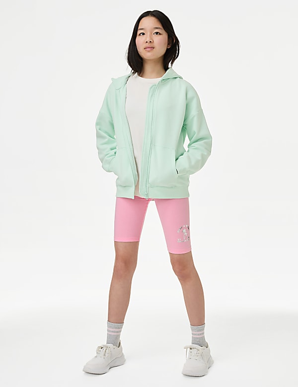 Cotton Rich Print Cycling Shorts (6-16 Yrs) - BG