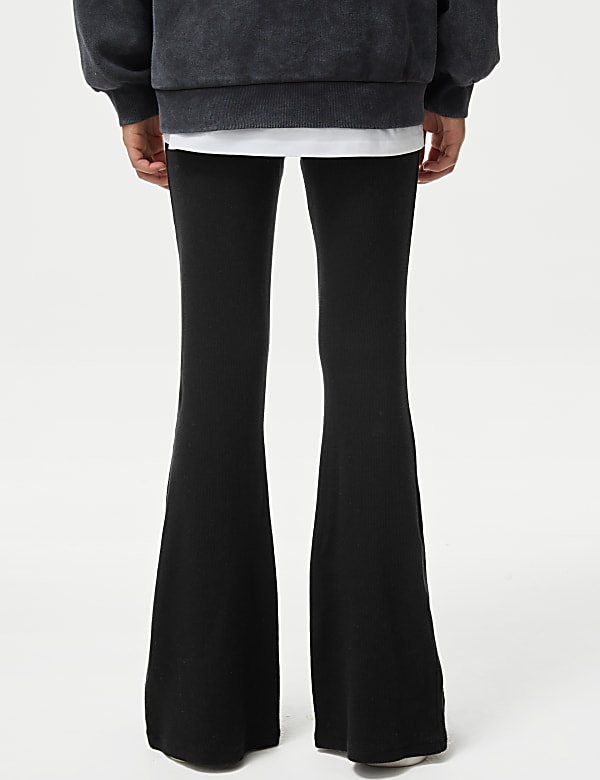 Cotton Rich Flared Leggings (6-16 Yrs)