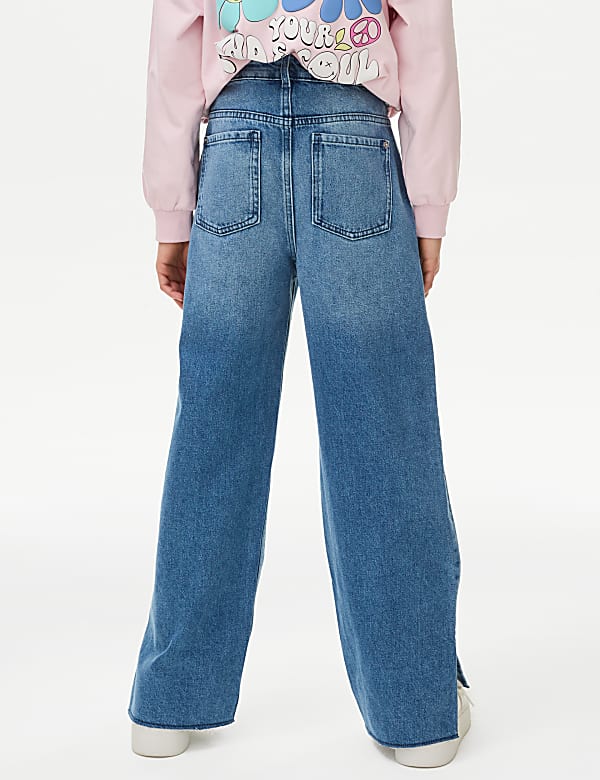 Pure Cotton Denim Jeans (6–16 Yrs)