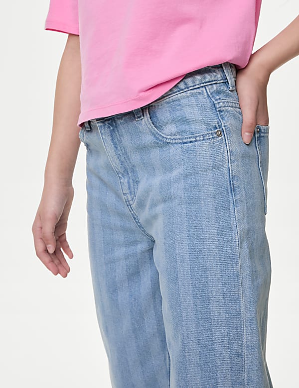 Pure Cotton Denim Jeans (6–16 Yrs)