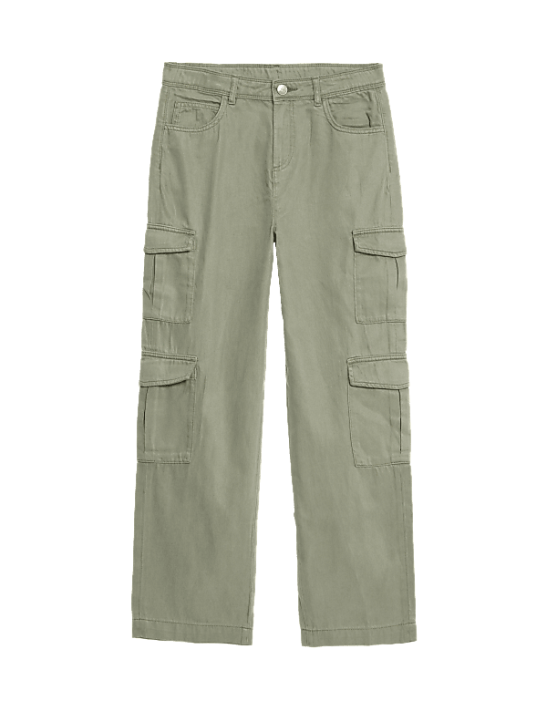 Cotton Rich Cargo Trousers (6-16 Yrs)