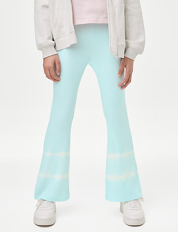 Cotton Rich Flared Leggings (6-16 Yrs)