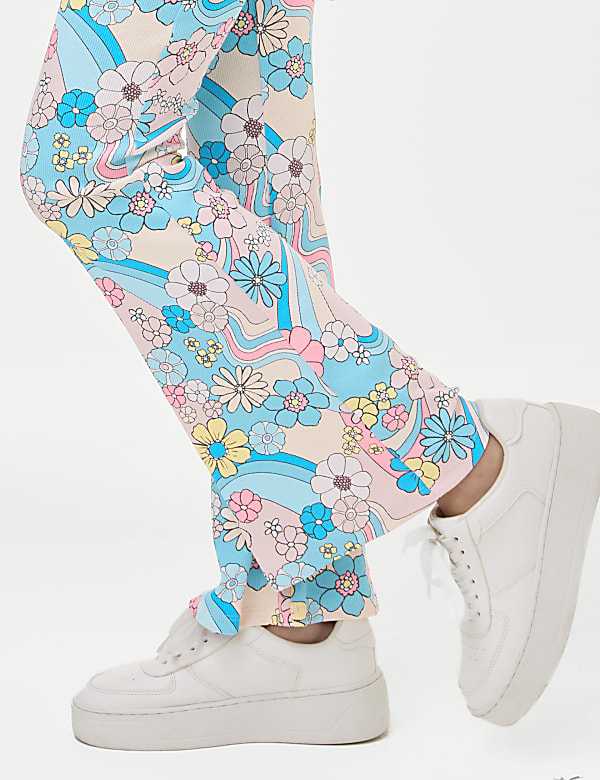 Cotton Rich Flared Leggings (6-16 Yrs)